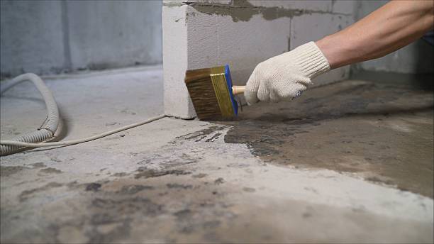 Crawl space vapor barrier installation in Orlinda, TN